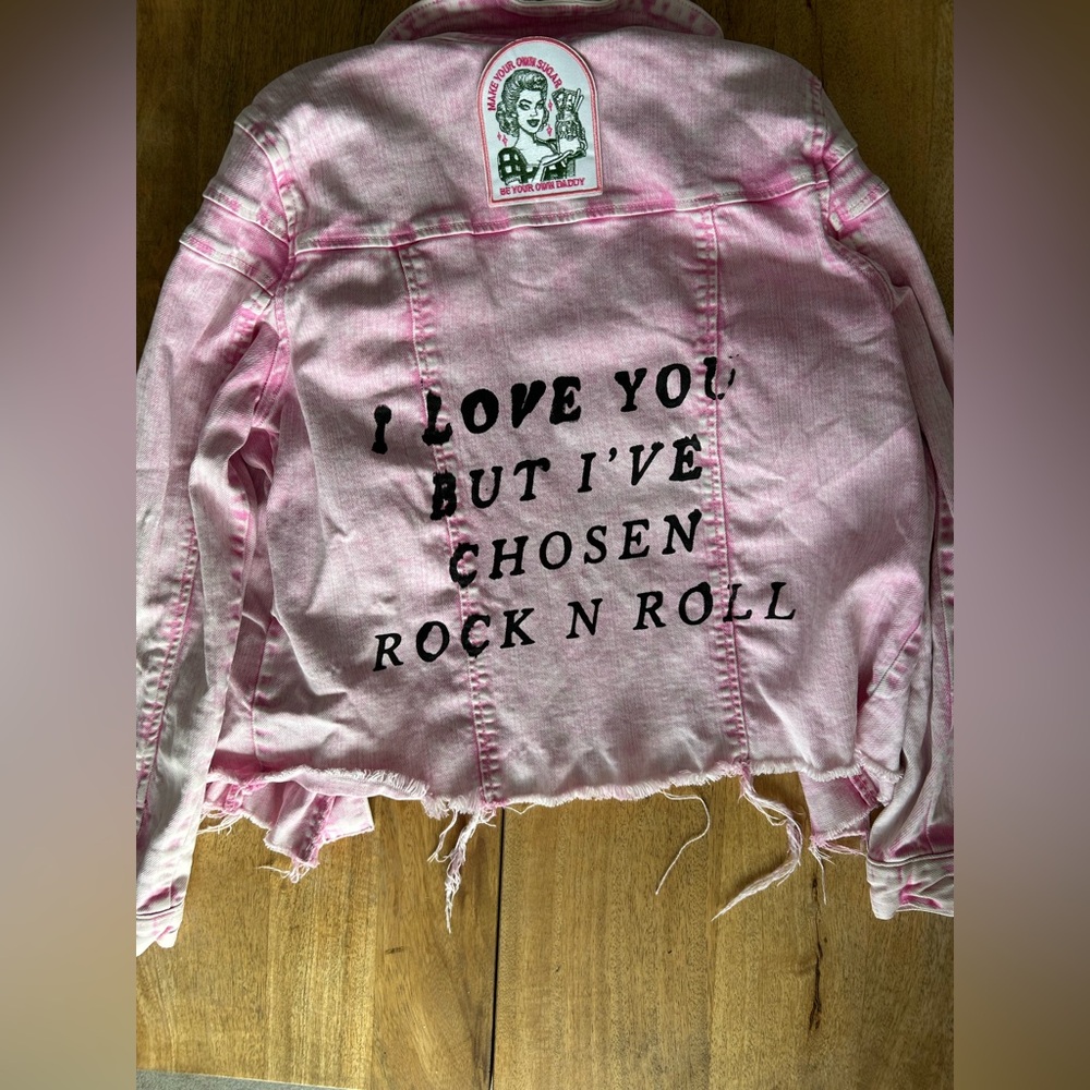 “Be Your Own Daddy” Jean Jacket - Picture 3 of 5